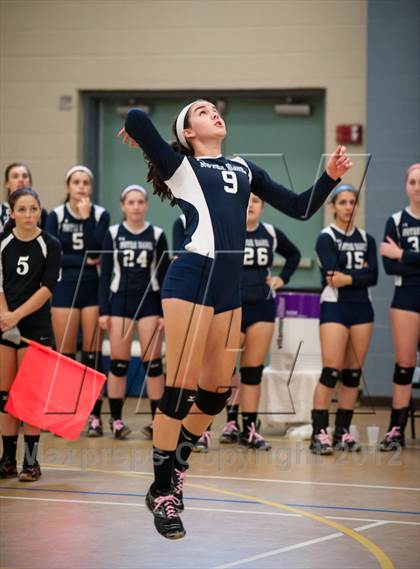 Thumbnail 2 in Notre Dame Academy vs Lincoln-Sudbury (Showcase of Champions Holyoke) photogallery.