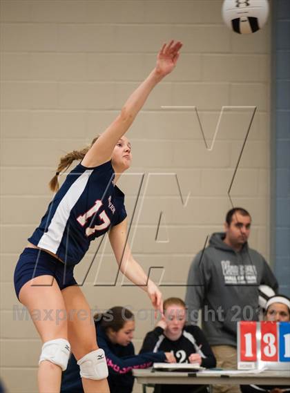 Thumbnail 1 in Notre Dame Academy vs Lincoln-Sudbury (Showcase of Champions Holyoke) photogallery.