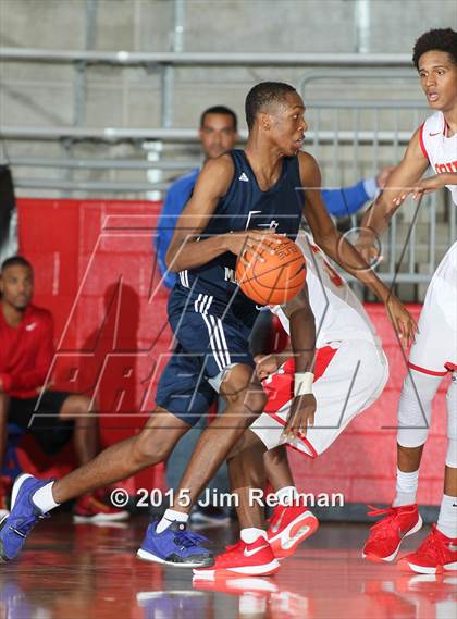 Thumbnail 1 in South Grand Prairie vs. SATCH HomeSchool (Thanksgiving Hoopfest) photogallery.