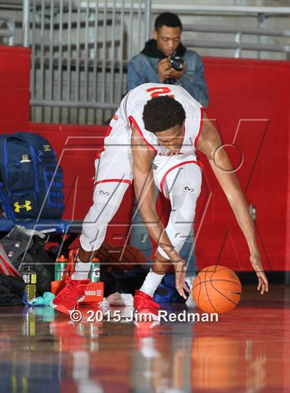 Thumbnail 3 in South Grand Prairie vs. SATCH HomeSchool (Thanksgiving Hoopfest) photogallery.