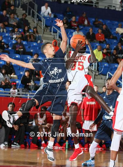 Thumbnail 3 in South Grand Prairie vs. SATCH HomeSchool (Thanksgiving Hoopfest) photogallery.