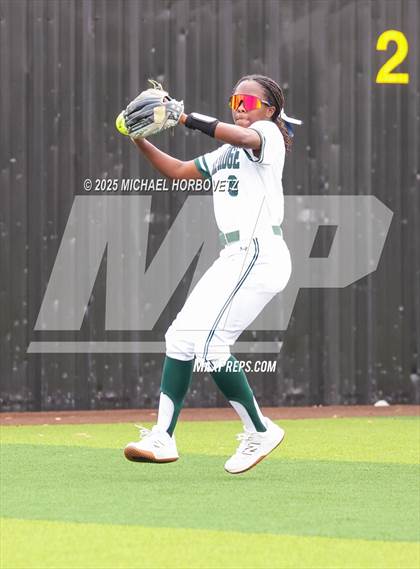 Thumbnail 2 in Lake Ridge vs. Timber Creek (UIL 6A D1 Girls Softball Bi-District) photogallery.