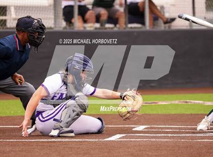 Thumbnail 2 in Lake Ridge vs. Timber Creek (UIL 6A D1 Girls Softball Bi-District) photogallery.