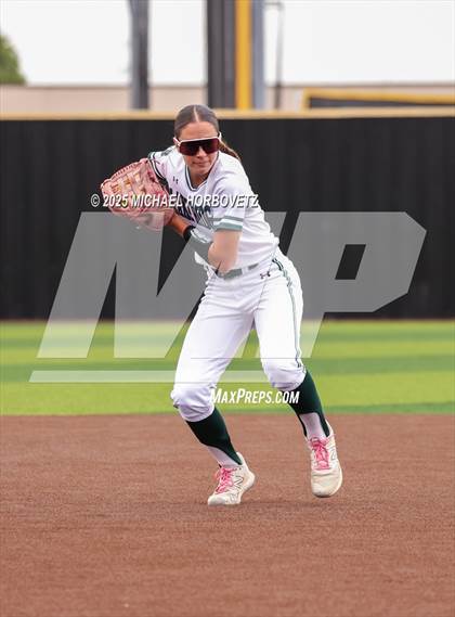 Thumbnail 3 in Lake Ridge vs. Timber Creek (UIL 6A D1 Girls Softball Bi-District) photogallery.
