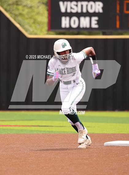 Thumbnail 1 in Lake Ridge vs. Timber Creek (UIL 6A D1 Girls Softball Bi-District) photogallery.