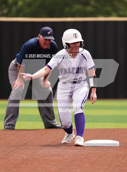 Thumbnail 3 in Lake Ridge vs. Timber Creek (UIL 6A D1 Girls Softball Bi-District) photogallery.