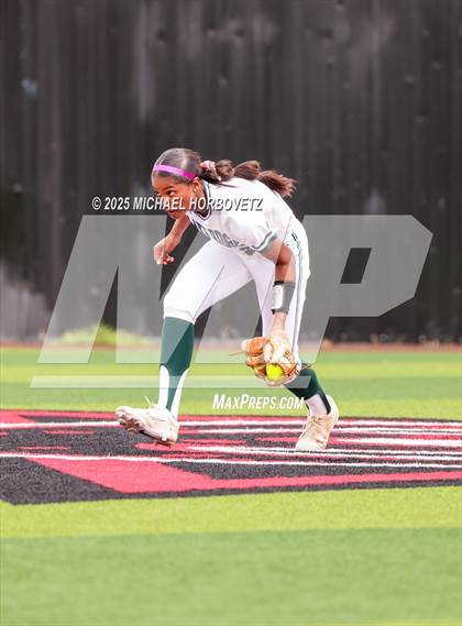 Thumbnail 1 in Lake Ridge vs. Timber Creek (UIL 6A D1 Girls Softball Bi-District) photogallery.