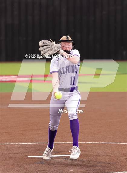 Thumbnail 2 in Lake Ridge vs. Timber Creek (UIL 6A D1 Girls Softball Bi-District) photogallery.