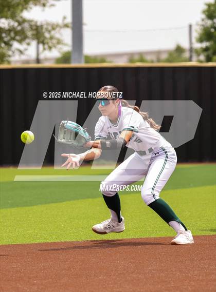 Thumbnail 3 in Lake Ridge vs. Timber Creek (UIL 6A D1 Girls Softball Bi-District) photogallery.