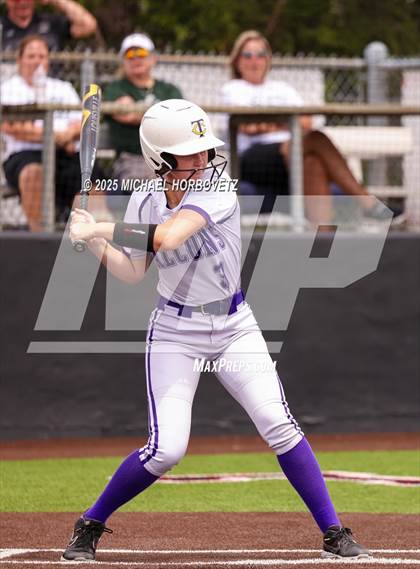 Thumbnail 2 in Lake Ridge vs. Timber Creek (UIL 6A D1 Girls Softball Bi-District) photogallery.