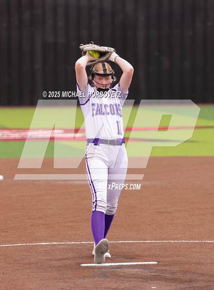 Thumbnail 1 in Lake Ridge vs. Timber Creek (UIL 6A D1 Girls Softball Bi-District) photogallery.