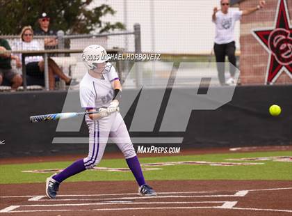 Thumbnail 1 in Lake Ridge vs. Timber Creek (UIL 6A D1 Girls Softball Bi-District) photogallery.