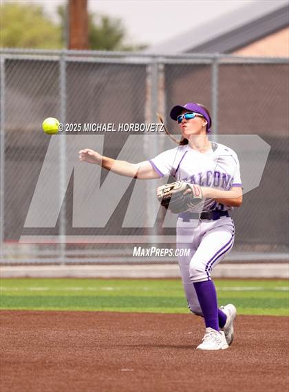 Thumbnail 2 in Lake Ridge vs. Timber Creek (UIL 6A D1 Girls Softball Bi-District) photogallery.