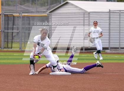 Thumbnail 2 in Lake Ridge vs. Timber Creek (UIL 6A D1 Girls Softball Bi-District) photogallery.