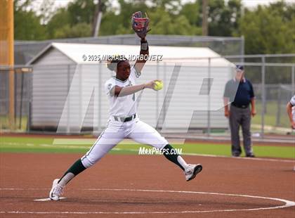 Thumbnail 2 in Lake Ridge vs. Timber Creek (UIL 6A D1 Girls Softball Bi-District) photogallery.