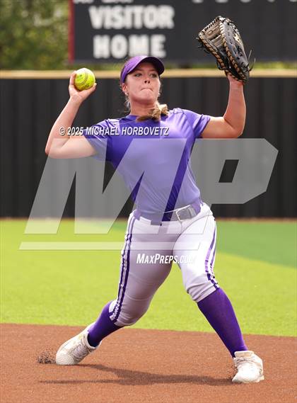 Thumbnail 3 in Lake Ridge vs. Timber Creek (UIL 6A D1 Girls Softball Bi-District) photogallery.
