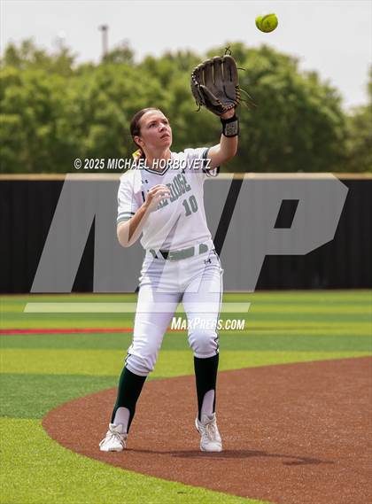 Thumbnail 2 in Lake Ridge vs. Timber Creek (UIL 6A D1 Girls Softball Bi-District) photogallery.
