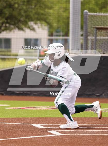 Thumbnail 2 in Lake Ridge vs. Timber Creek (UIL 6A D1 Girls Softball Bi-District) photogallery.