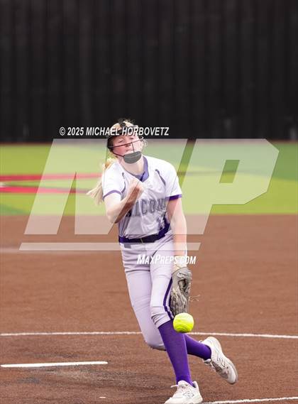 Thumbnail 1 in Lake Ridge vs. Timber Creek (UIL 6A D1 Girls Softball Bi-District) photogallery.