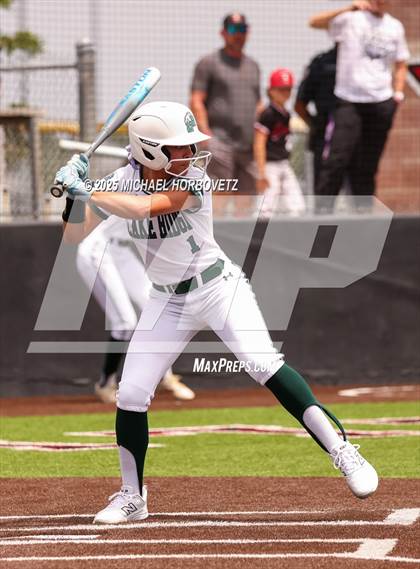 Thumbnail 1 in Lake Ridge vs. Timber Creek (UIL 6A D1 Girls Softball Bi-District) photogallery.