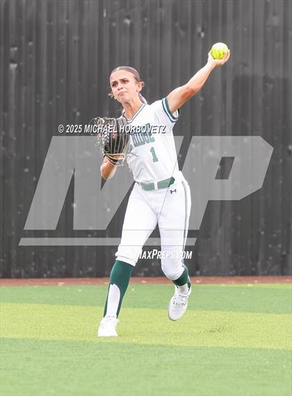 Thumbnail 2 in Lake Ridge vs. Timber Creek (UIL 6A D1 Girls Softball Bi-District) photogallery.