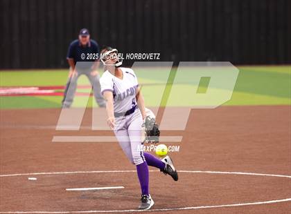 Thumbnail 2 in Lake Ridge vs. Timber Creek (UIL 6A D1 Girls Softball Bi-District) photogallery.