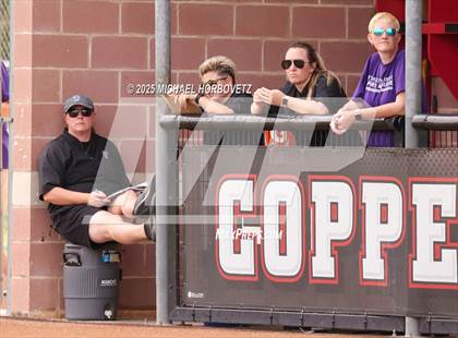 Thumbnail 1 in Lake Ridge vs. Timber Creek (UIL 6A D1 Girls Softball Bi-District) photogallery.