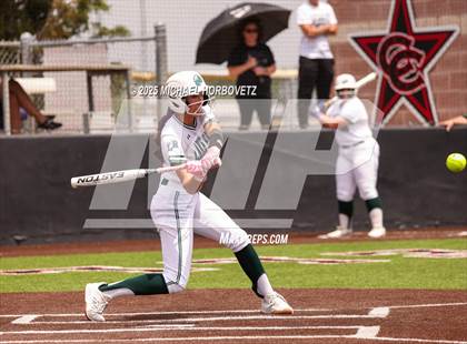 Thumbnail 3 in Lake Ridge vs. Timber Creek (UIL 6A D1 Girls Softball Bi-District) photogallery.