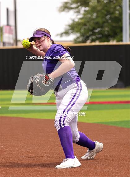 Thumbnail 1 in Lake Ridge vs. Timber Creek (UIL 6A D1 Girls Softball Bi-District) photogallery.
