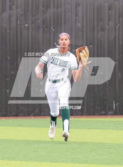 Thumbnail 1 in Lake Ridge vs. Timber Creek (UIL 6A D1 Girls Softball Bi-District) photogallery.