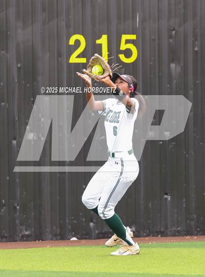 Thumbnail 2 in Lake Ridge vs. Timber Creek (UIL 6A D1 Girls Softball Bi-District) photogallery.