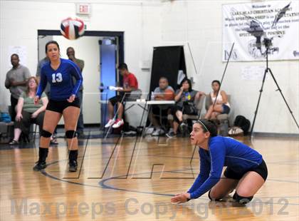 Thumbnail 2 in Calvary Chapel Christian vs Lake Mead Academy (LMCA Fall Classic) photogallery.