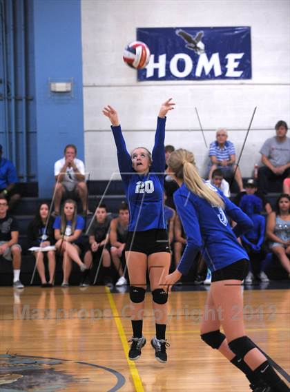 Thumbnail 2 in Calvary Chapel Christian vs Lake Mead Academy (LMCA Fall Classic) photogallery.
