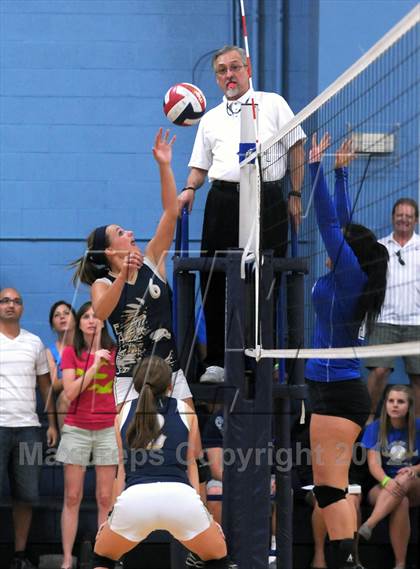 Thumbnail 3 in Calvary Chapel Christian vs Lake Mead Academy (LMCA Fall Classic) photogallery.