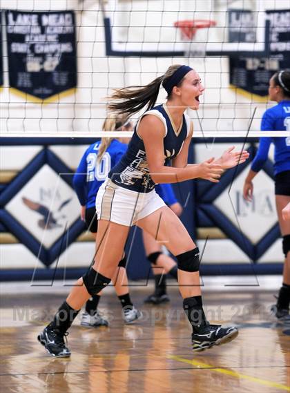 Thumbnail 1 in Calvary Chapel Christian vs Lake Mead Academy (LMCA Fall Classic) photogallery.