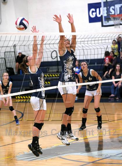 Thumbnail 2 in Calvary Chapel Christian vs Lake Mead Academy (LMCA Fall Classic) photogallery.