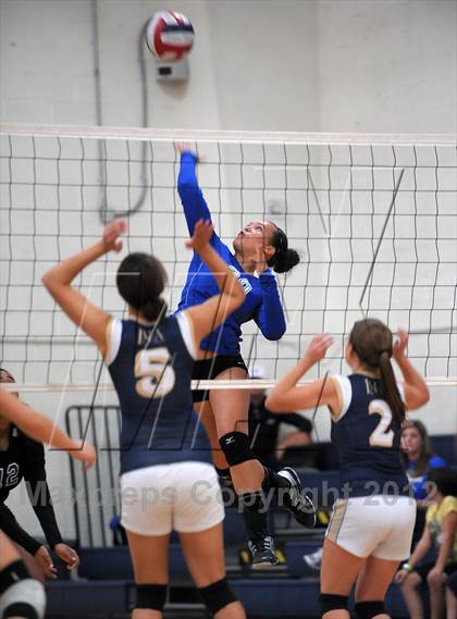 Thumbnail 2 in Calvary Chapel Christian vs Lake Mead Academy (LMCA Fall Classic) photogallery.