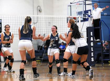Thumbnail 2 in Calvary Chapel Christian vs Lake Mead Academy (LMCA Fall Classic) photogallery.