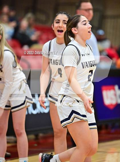 Thumbnail 3 in (CHSAA 3A Girls Basketball First Round) Grand Valley vs Vanguard photogallery.