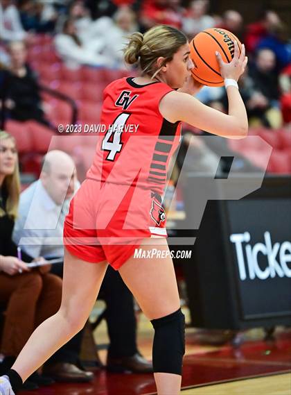 Thumbnail 2 in (CHSAA 3A Girls Basketball First Round) Grand Valley vs Vanguard photogallery.