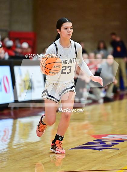 Thumbnail 3 in (CHSAA 3A Girls Basketball First Round) Grand Valley vs Vanguard photogallery.