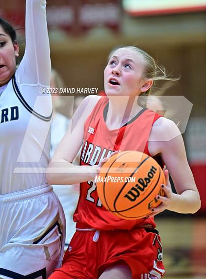 Thumbnail 3 in (CHSAA 3A Girls Basketball First Round) Grand Valley vs Vanguard photogallery.