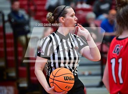 Thumbnail 3 in (CHSAA 3A Girls Basketball First Round) Grand Valley vs Vanguard photogallery.