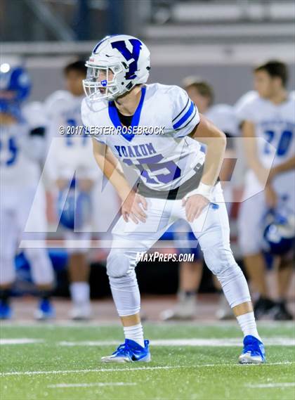 Thumbnail 3 in Yoakum vs. George West (UIL 3A Area Playoffs) photogallery.