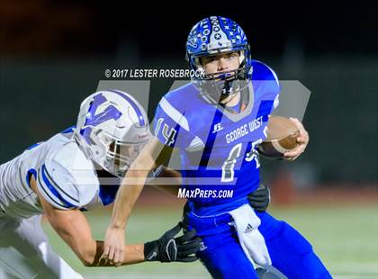Thumbnail 3 in Yoakum vs. George West (UIL 3A Area Playoffs) photogallery.