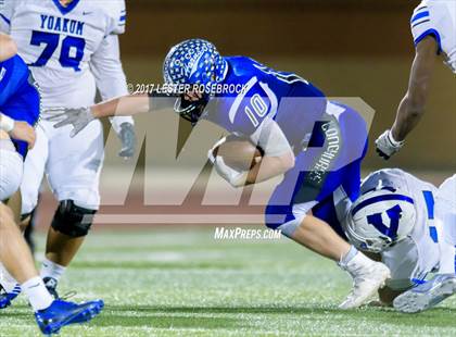 Thumbnail 2 in Yoakum vs. George West (UIL 3A Area Playoffs) photogallery.
