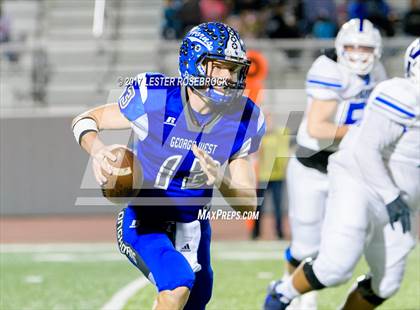 Thumbnail 2 in Yoakum vs. George West (UIL 3A Area Playoffs) photogallery.
