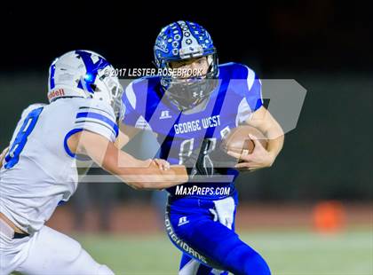 Thumbnail 2 in Yoakum vs. George West (UIL 3A Area Playoffs) photogallery.