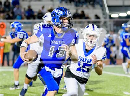 Thumbnail 3 in Yoakum vs. George West (UIL 3A Area Playoffs) photogallery.