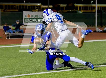 Thumbnail 2 in Yoakum vs. George West (UIL 3A Area Playoffs) photogallery.